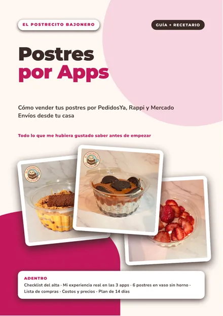 Tapa de la guía Postres por Apps